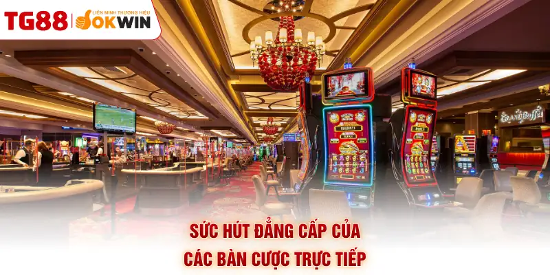 Sức hút đẳng cấp của các bàn cược trực tiếp